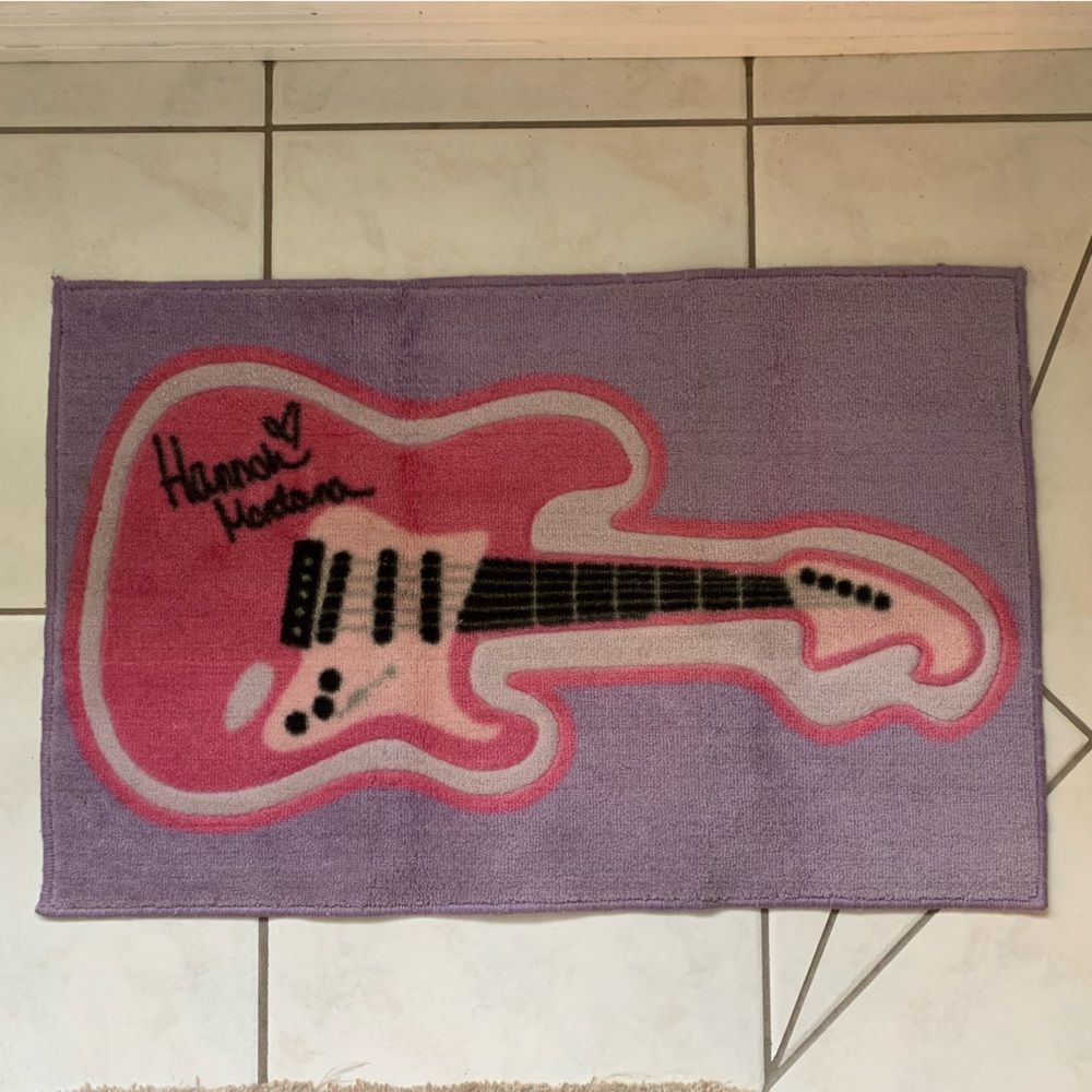 Hannah Montana Guitar Rug